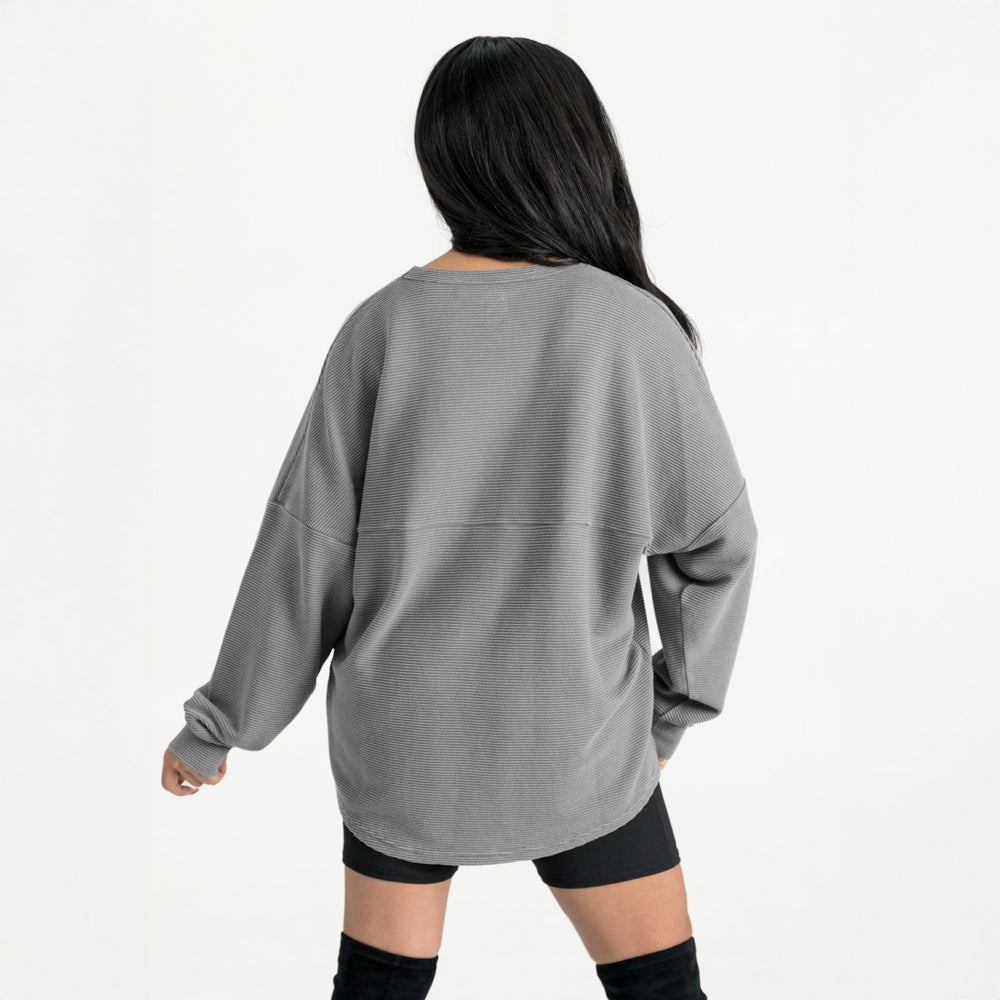 Gameday Couture Women's Oversized Sweet Victory Corded Sweatshirt - Tampa Bay Buccaneers Sweatshirts