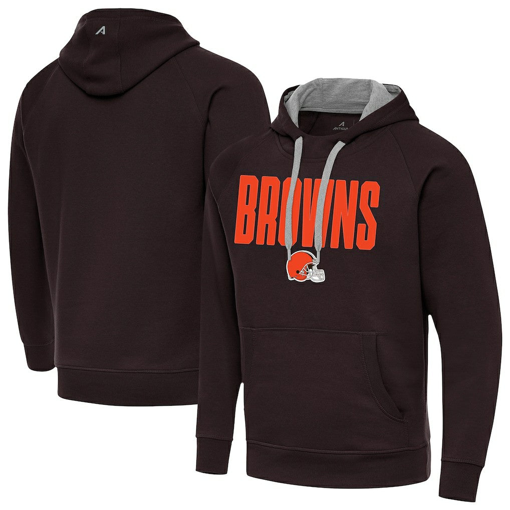 Antigua Victory Hoodie - Cleveland Browns Hoodies
