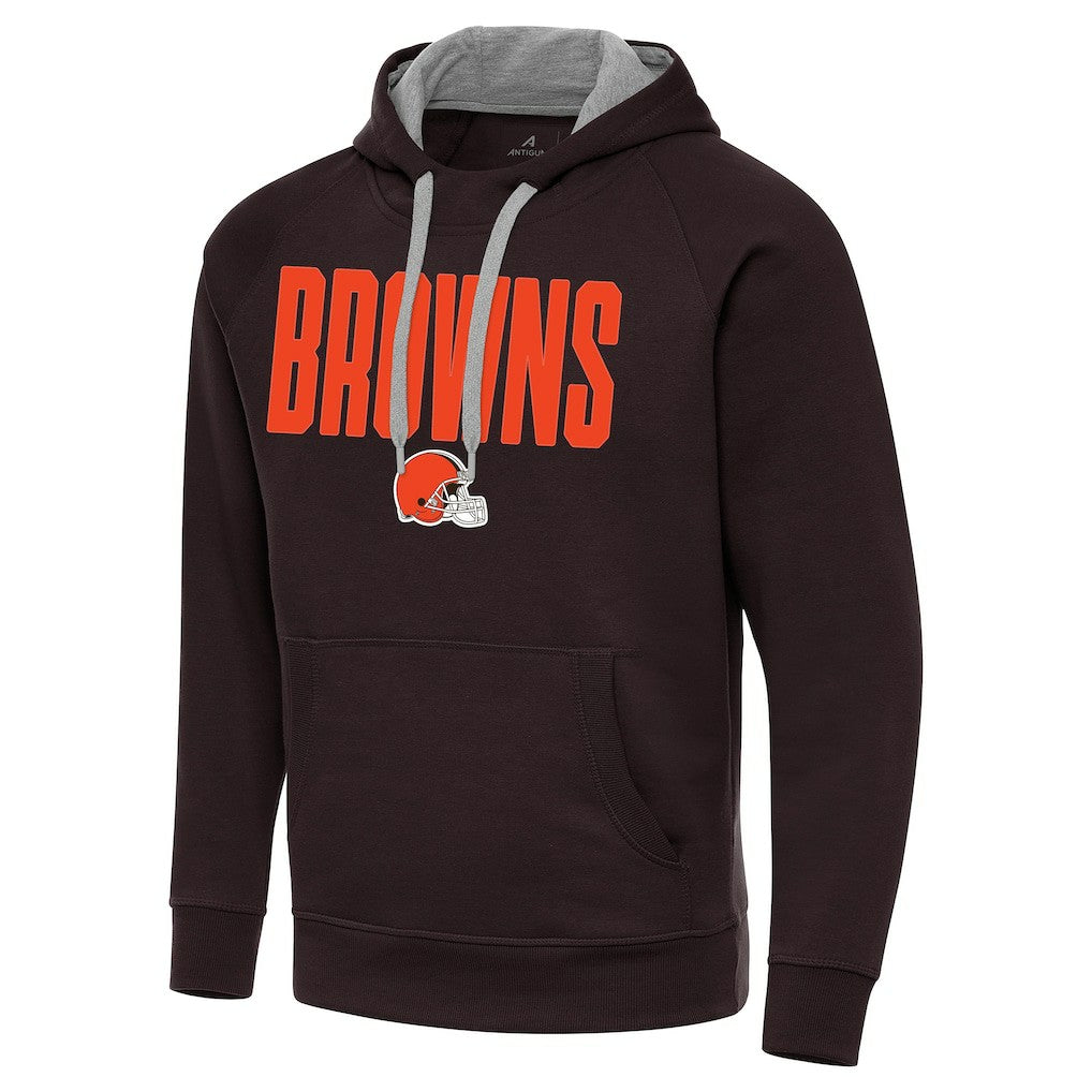 Antigua Victory Hoodie - Cleveland Browns Hoodies