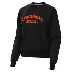 Antigua Women's Victory Sweatshirt - Cincinnati Bengals Sweatshirts