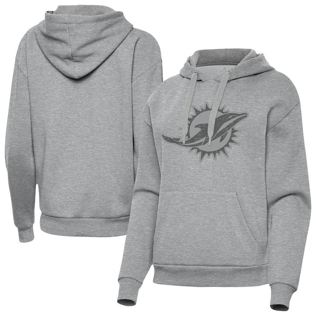 Antigua Women's Victory Hoodie - Miami Dolphins Hoodies