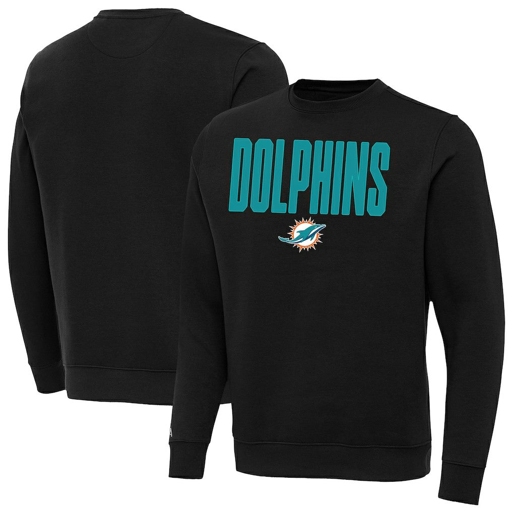 Antigua Victory Sweatshirt - Miami Dolphins Sweatshirts