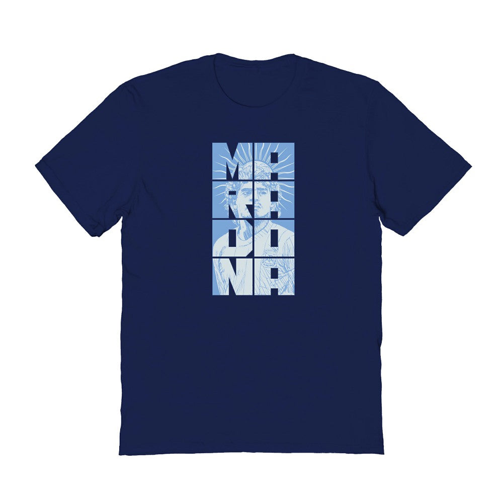 Diego Maradona Argentina National Team Vive La Fete Women's Portrait T-Shirt