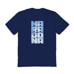 Diego Maradona Argentina National Team Vive La Fete Portrait T-Shirt