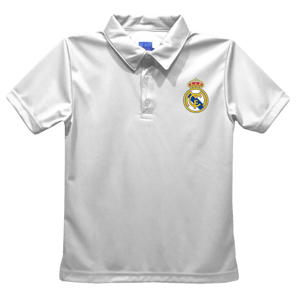 Real Madrid Vive La Fete Youth Solid Polo