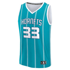 Fanatics Liam McNeeley Charlotte Hornets Fast Break Replica Jersey