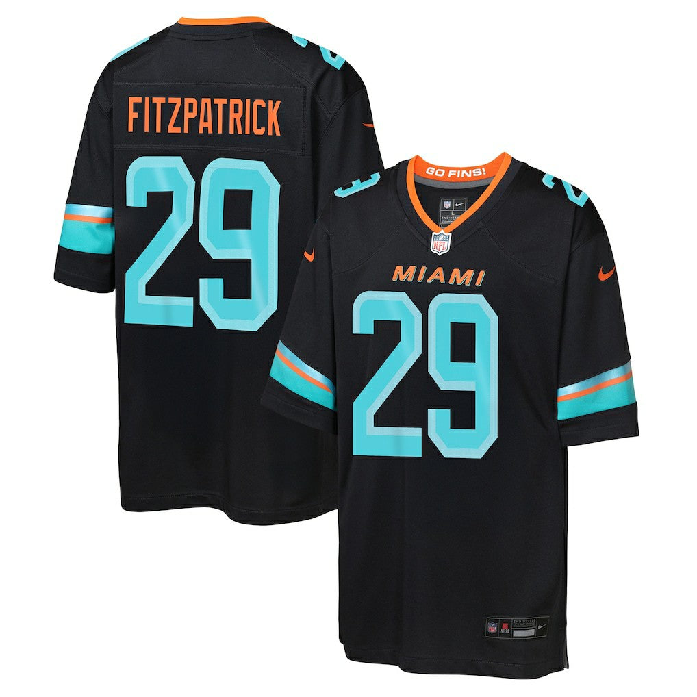 Minkah Fitzpatrick  Youth 2025 Rivalries Collection Game Jersey - Miami Dolphins Jerseys