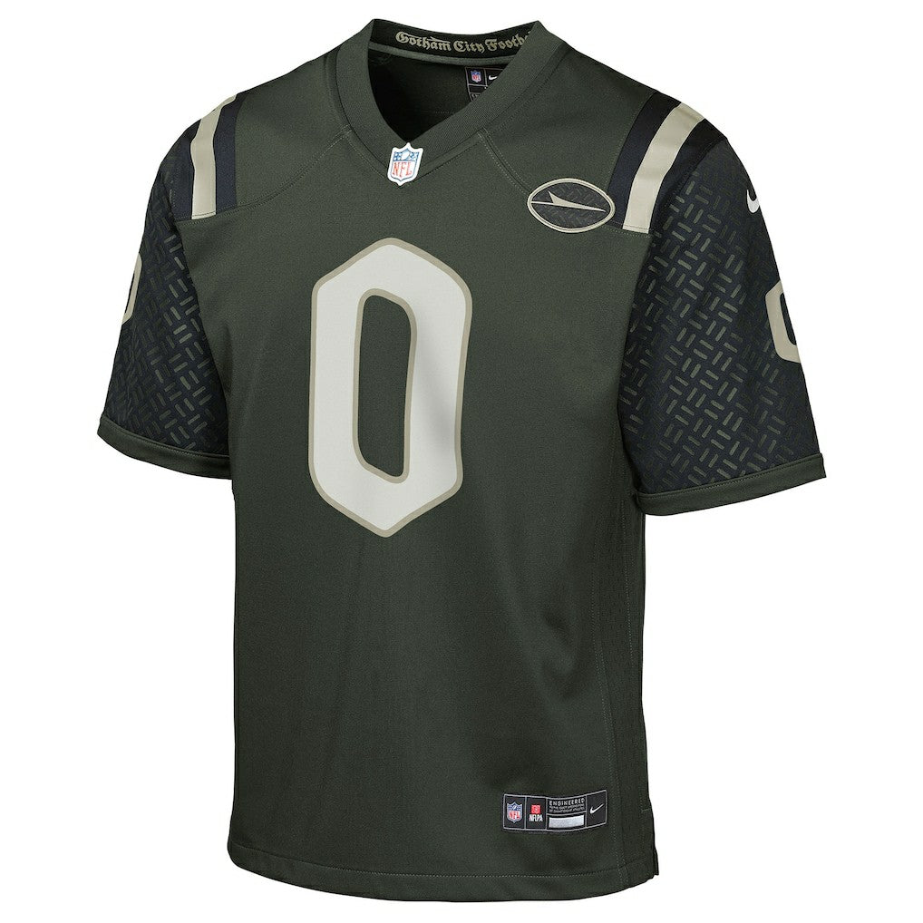 Braelon Allen  Youth 2025 Rivalries Collection Game Jersey - New York Jets Jerseys