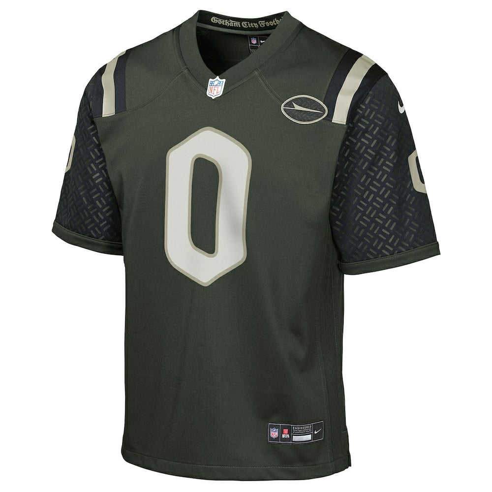 Braelon Allen  Youth 2025 Rivalries Collection Game Jersey - New York Jets Jerseys