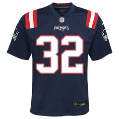 TreVeyon Henderson  Youth Team Game Jersey - New England Patriots Jerseys