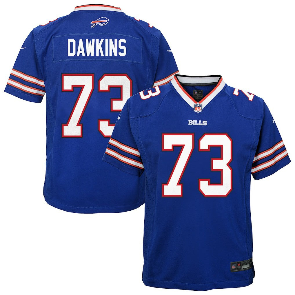 Dion Dawkins  Youth Team Game Jersey - Buffalo Bills Jerseys