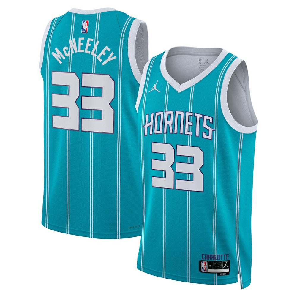 Liam McNeeley Charlotte Hornets Jordan Brand Unisex Swingman Jersey