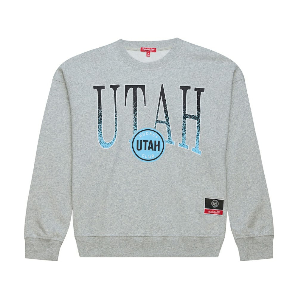 NHL Utah Mammoth Mitchell & Ness Women's Hockey Night Sweatshirt