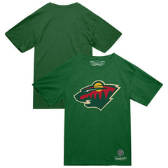 NHL Minnesota Wild Mitchell & Ness Heritage T-Shirt