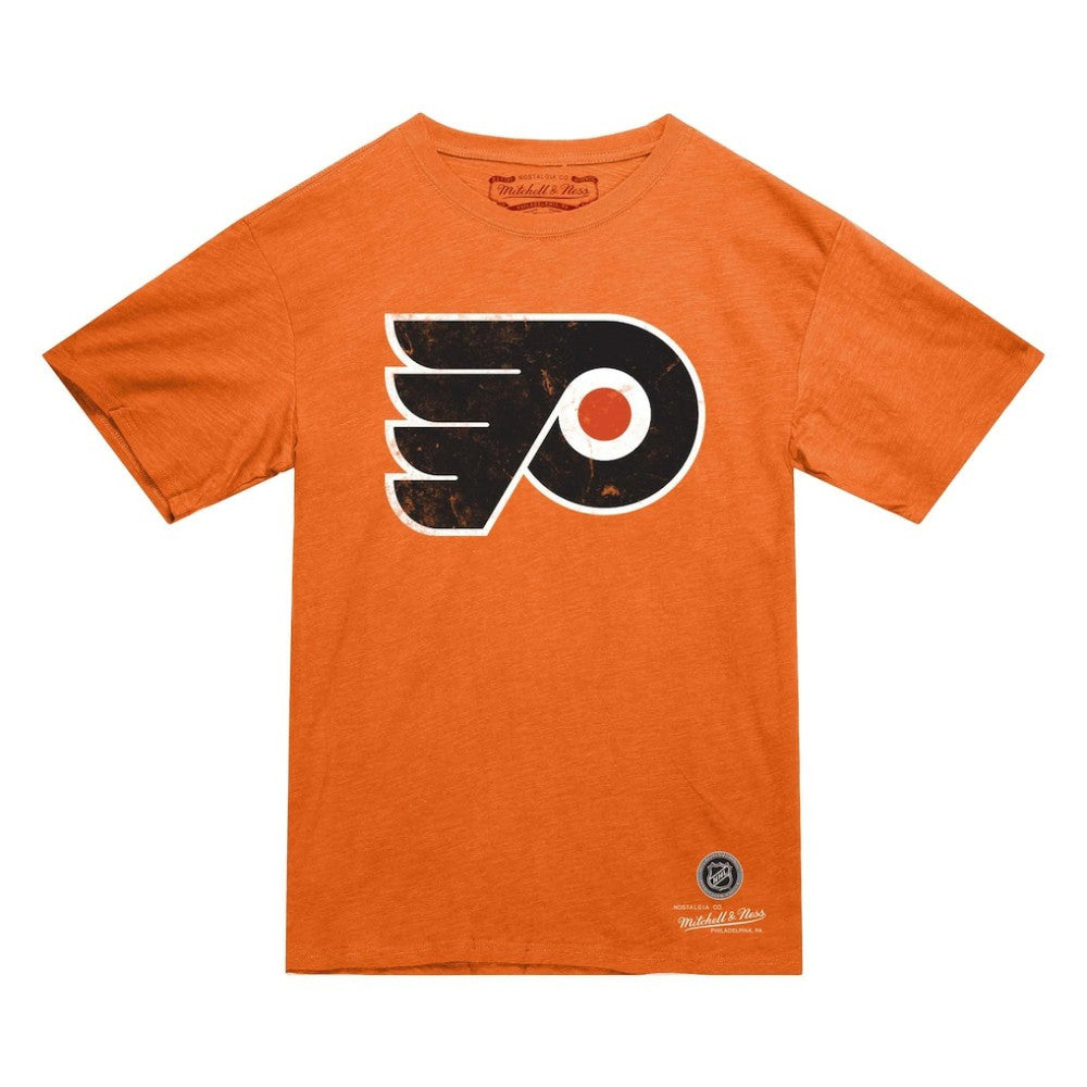 NHL Philadelphia Flyers Mitchell & Ness Heritage T-Shirt