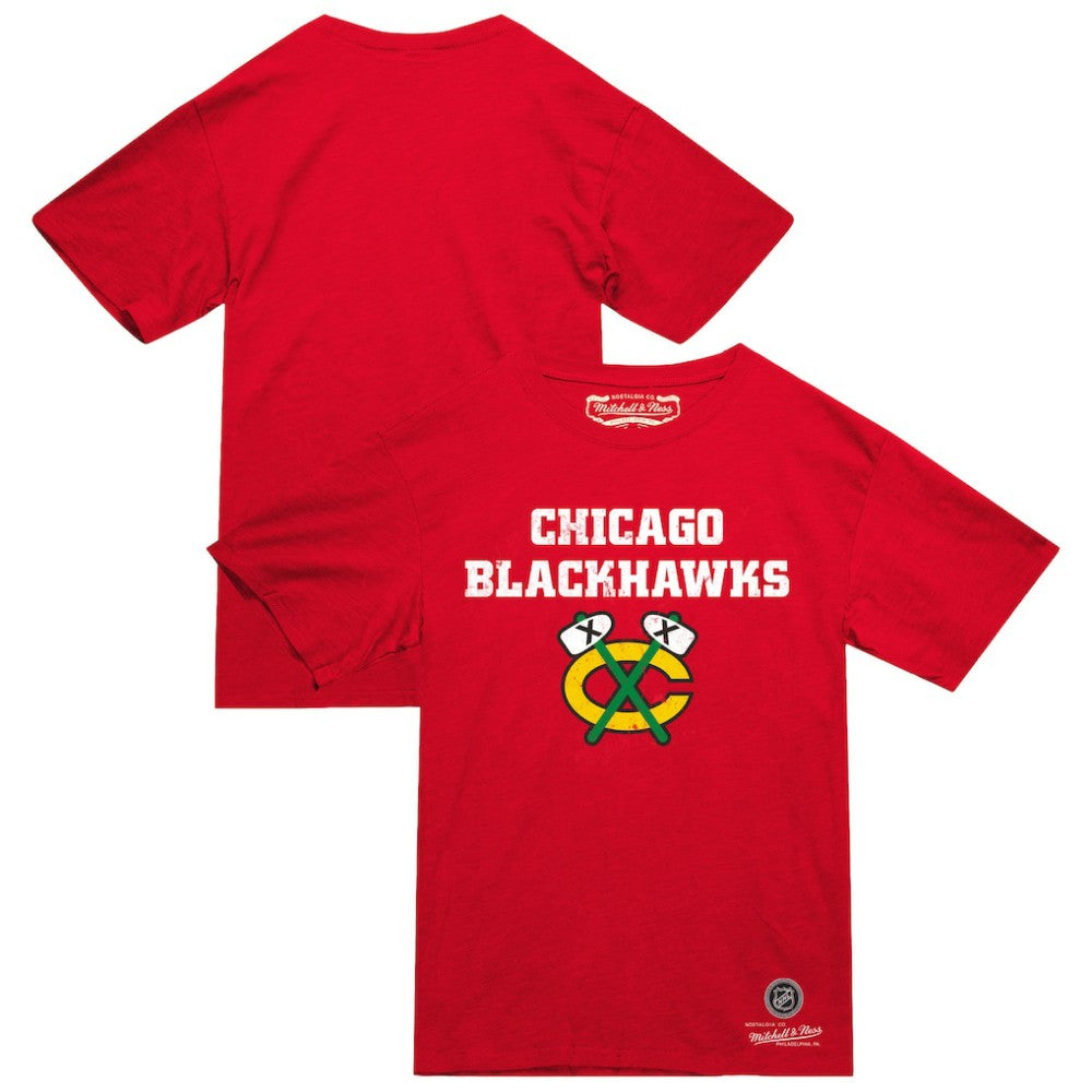 NHL Chicago Blackhawks Mitchell & Ness Heritage T-Shirt