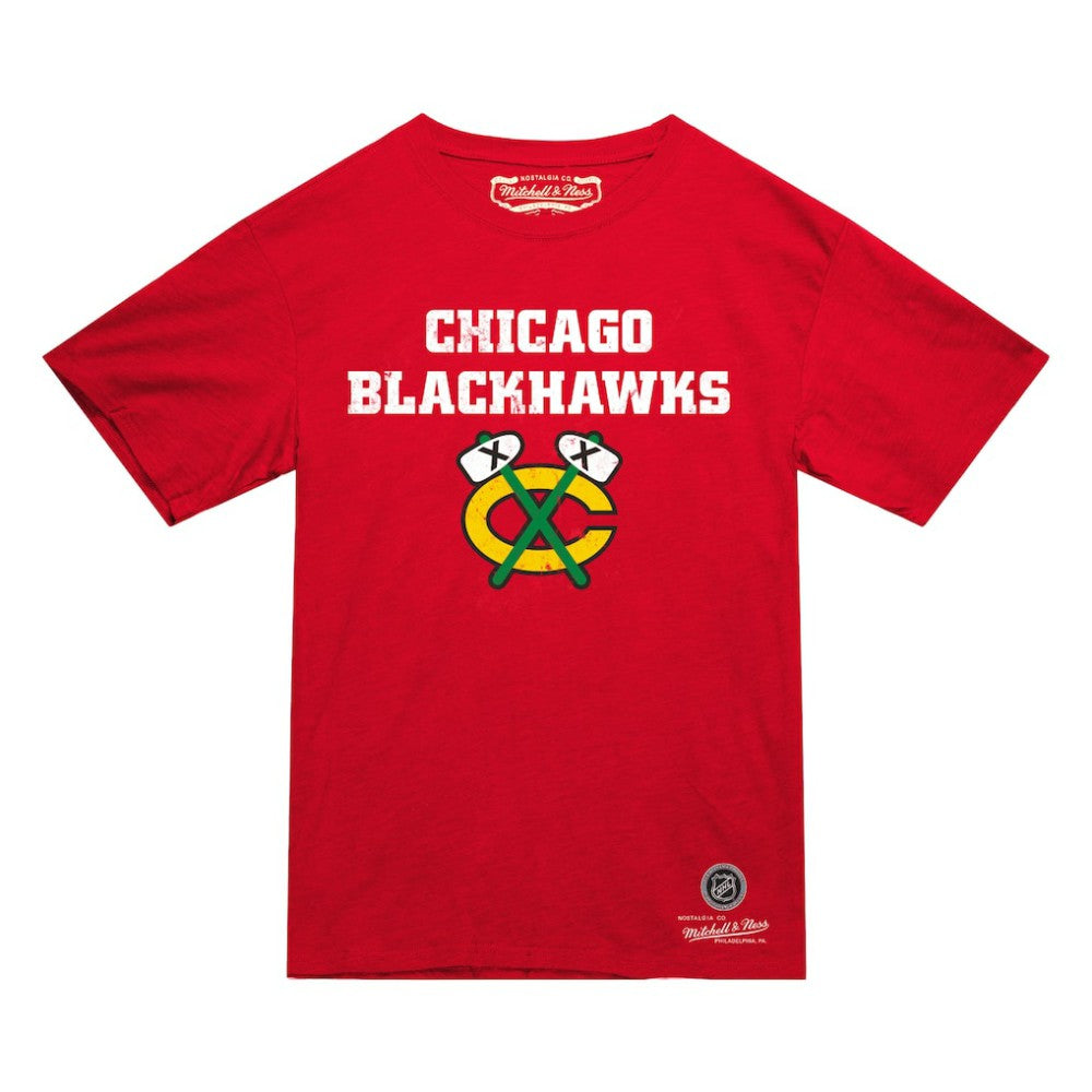 NHL Chicago Blackhawks Mitchell & Ness Heritage T-Shirt