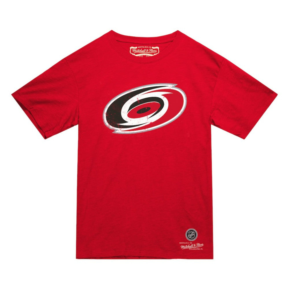 NHL Carolina Hurricanes Mitchell & Ness Heritage T-Shirt