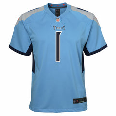 Cameron Ward  Youth Team Game Jersey - Tennessee Titans Jerseys