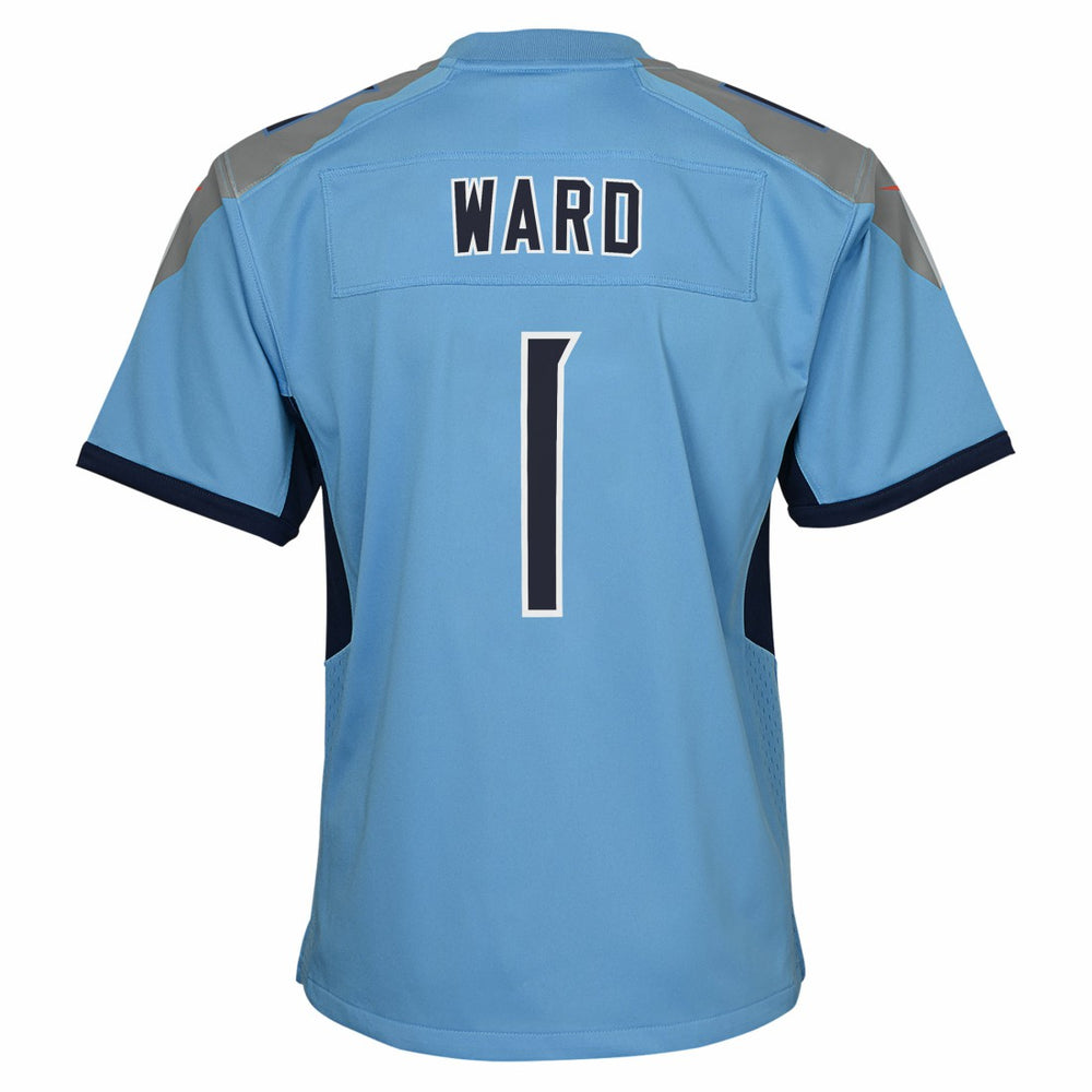 Cameron Ward  Youth Team Game Jersey - Tennessee Titans Jerseys