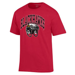 NHL Chicago Blackhawks Champion Helmet T-Shirt