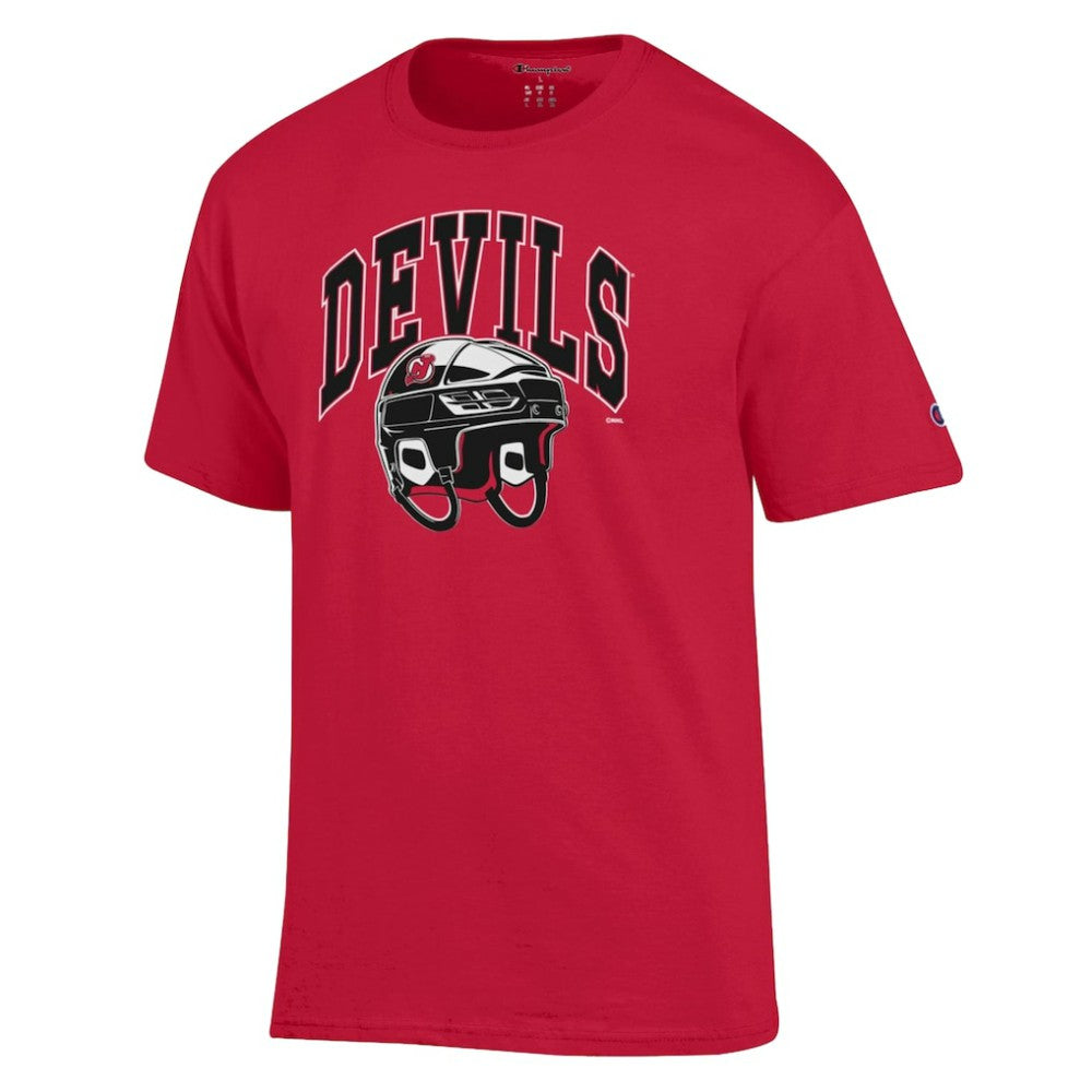 NHL New Jersey Devils Champion Helmet T-Shirt