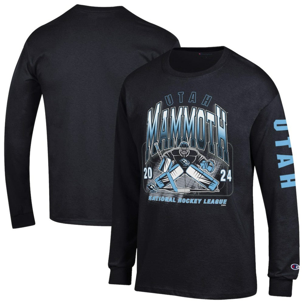 NHL Utah Mammoth Champion Long Sleeve Jersey T-Shirt