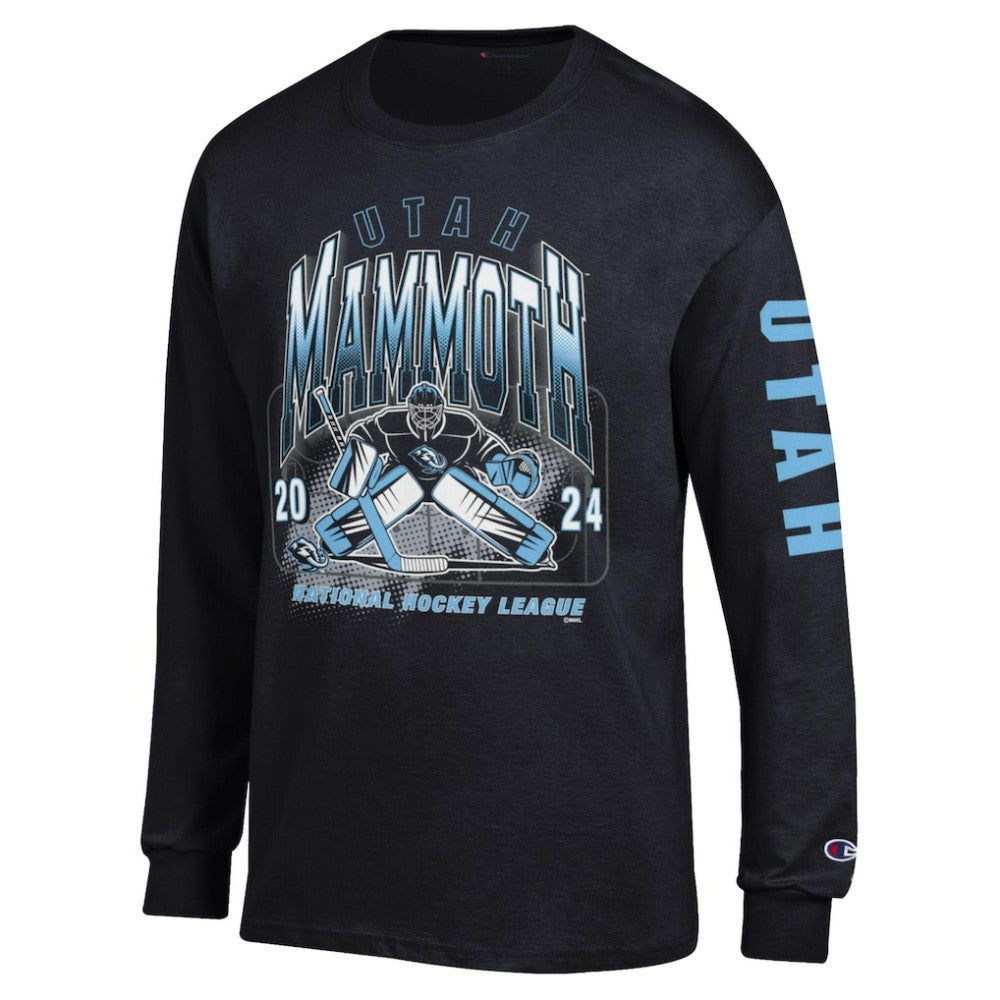 NHL Utah Mammoth Champion Long Sleeve Jersey T-Shirt