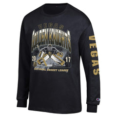 NHL Vegas Golden Knights Champion Long Sleeve Jersey T-Shirt