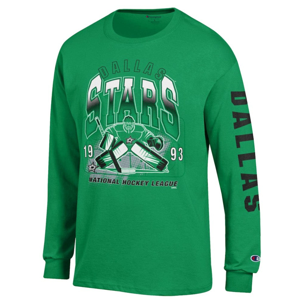 NHL Dallas Stars Champion Long Sleeve Jersey T-Shirt