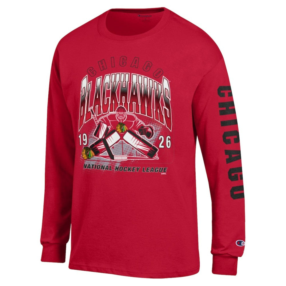NHL Chicago Blackhawks Champion Long Sleeve Jersey T-Shirt