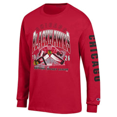 NHL Chicago Blackhawks Champion Long Sleeve Jersey T-Shirt