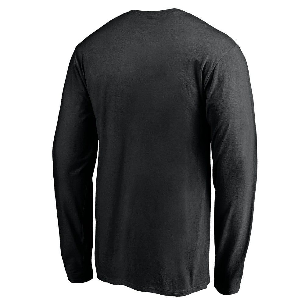 Black Milwaukee Brewers Team Logo Long Sleeve T-Shirt