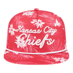 Palm Print A-Frame 9FIFTY Snapback Hat - Kansas City Chiefs Hats
