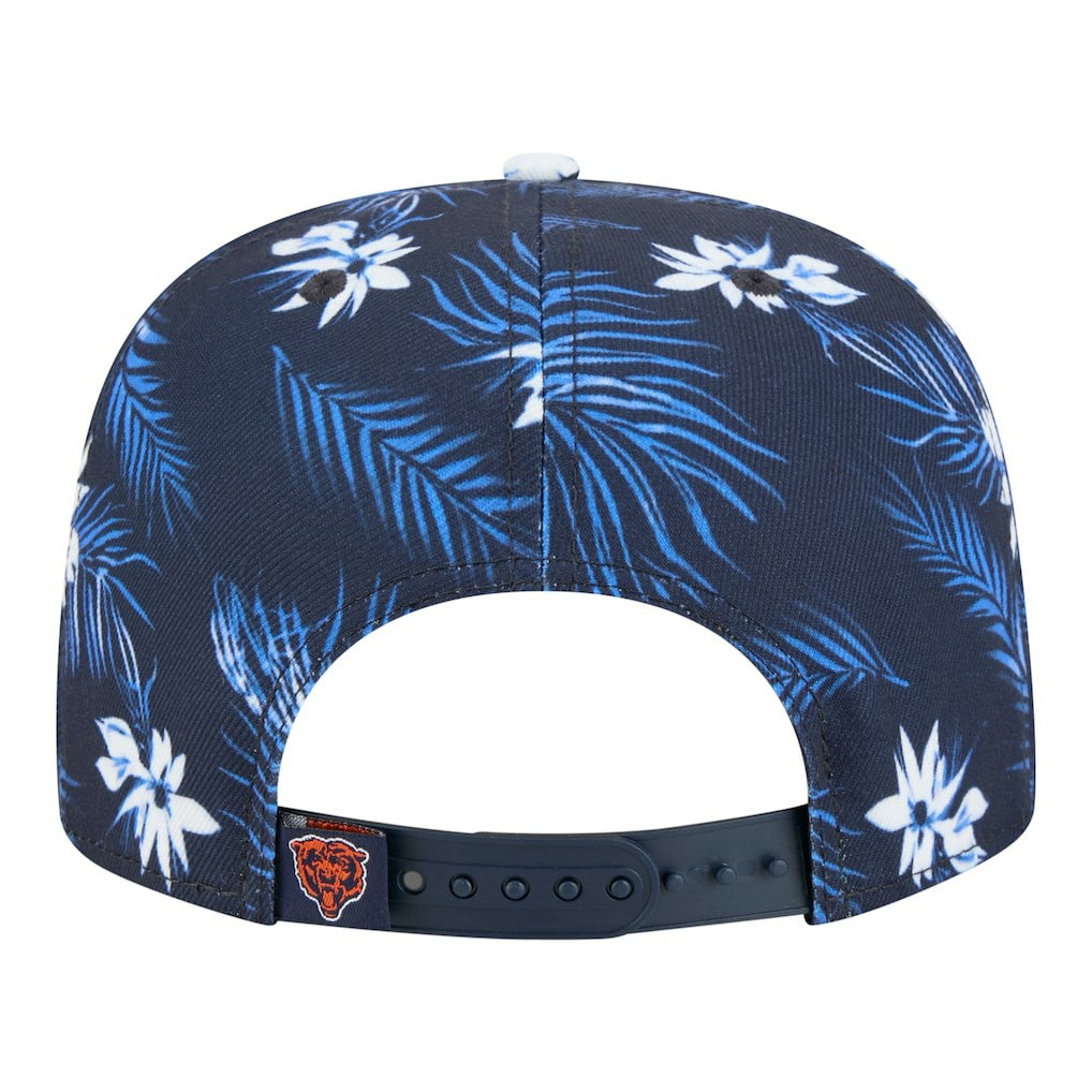 Palm Print A-Frame 9FIFTY Snapback Hat - Chicago Bears Hats