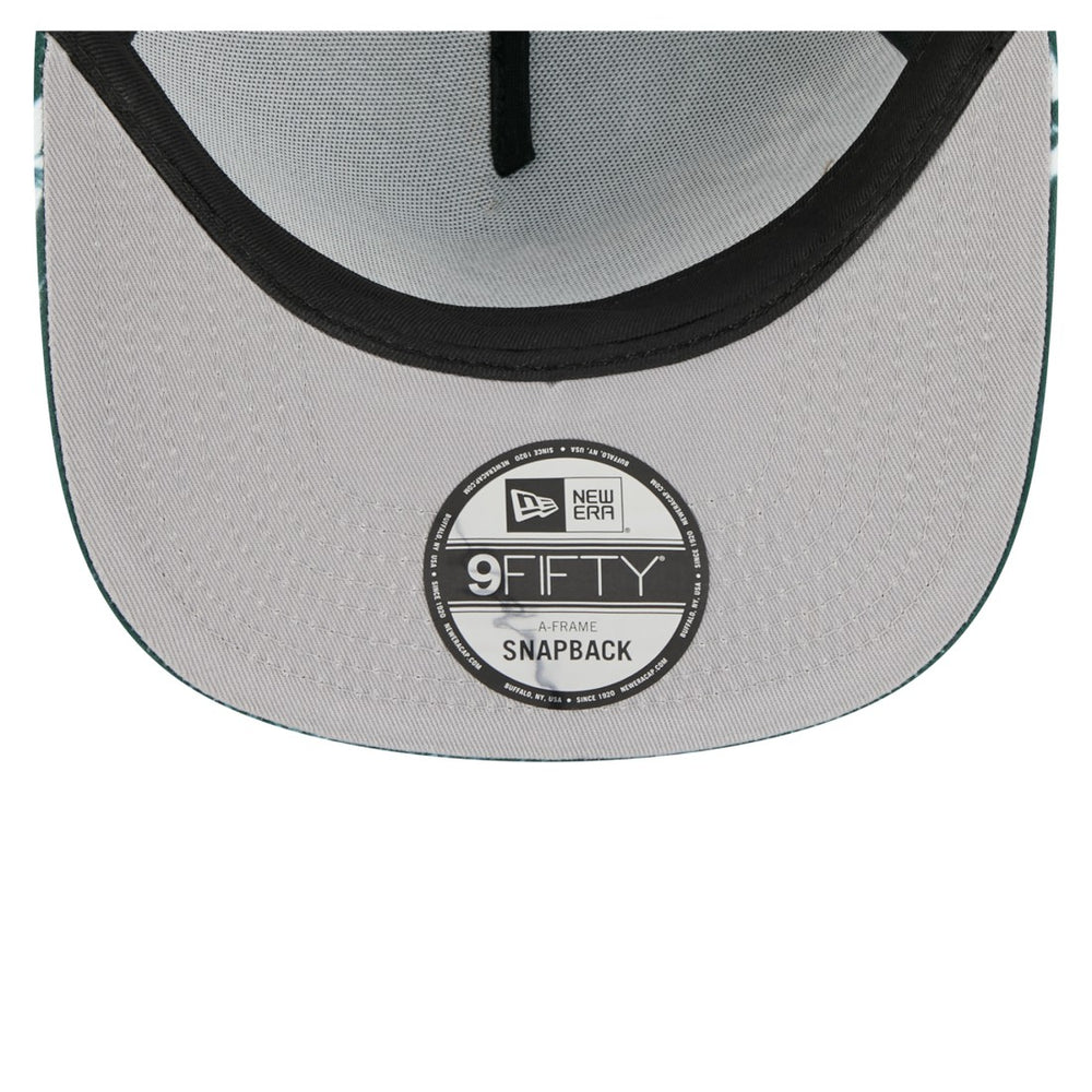 Palm Print A-Frame 9FIFTY Snapback Hat - Green Bay Packers Hats