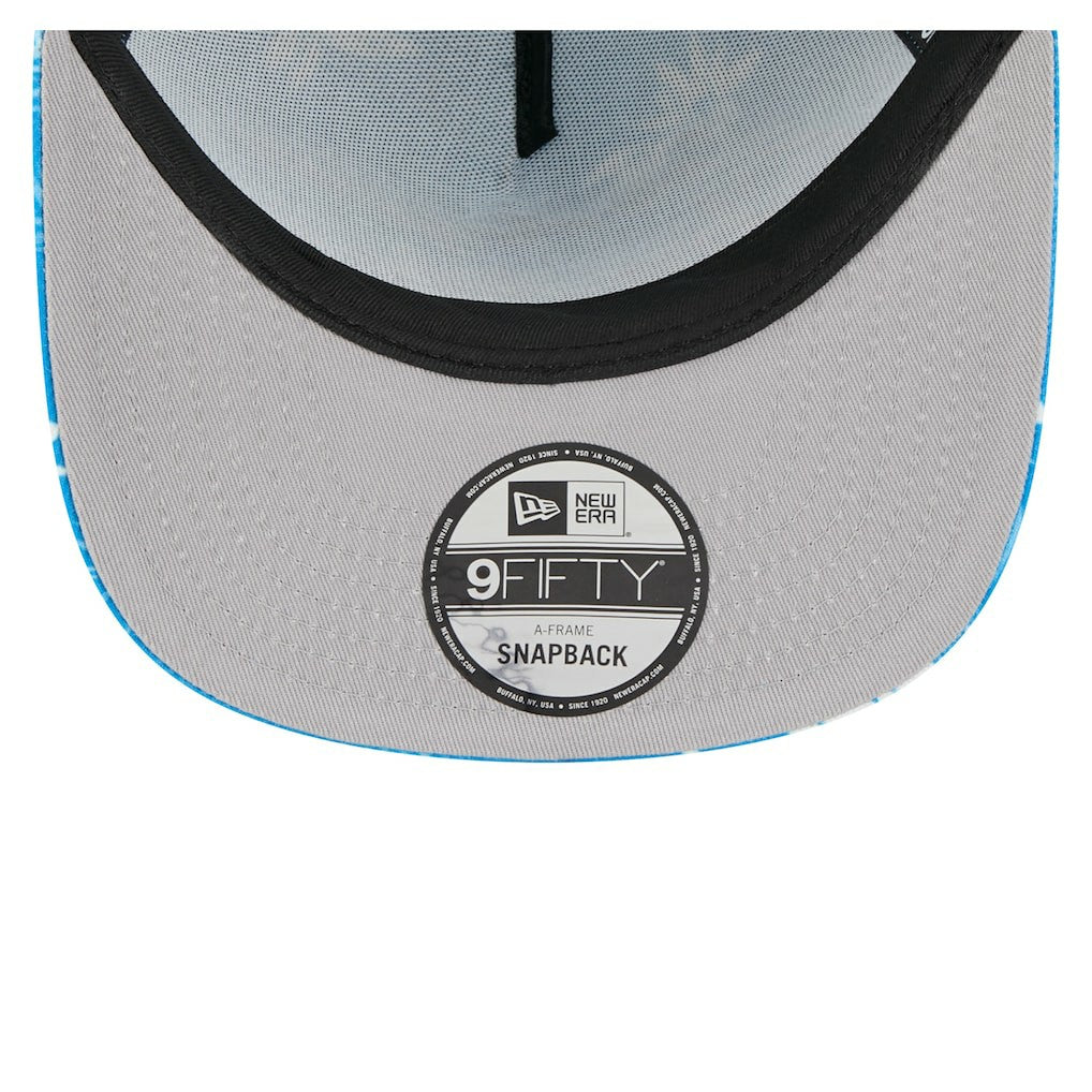 Palm Print A-Frame 9FIFTY Snapback Hat - Los Angeles Chargers Hats