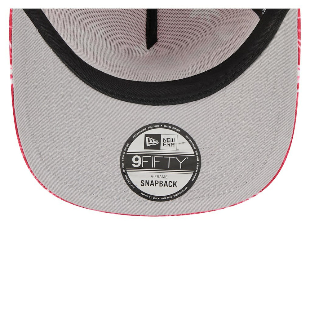 Palm Print A-Frame 9FIFTY Snapback Hat - San Francisco 49ers Hats