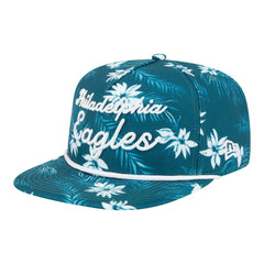 Palm Print A-Frame 9FIFTY Snapback Hat - Philadelphia Eagles Hats