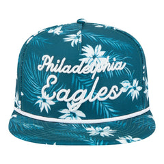 Palm Print A-Frame 9FIFTY Snapback Hat - Philadelphia Eagles Hats