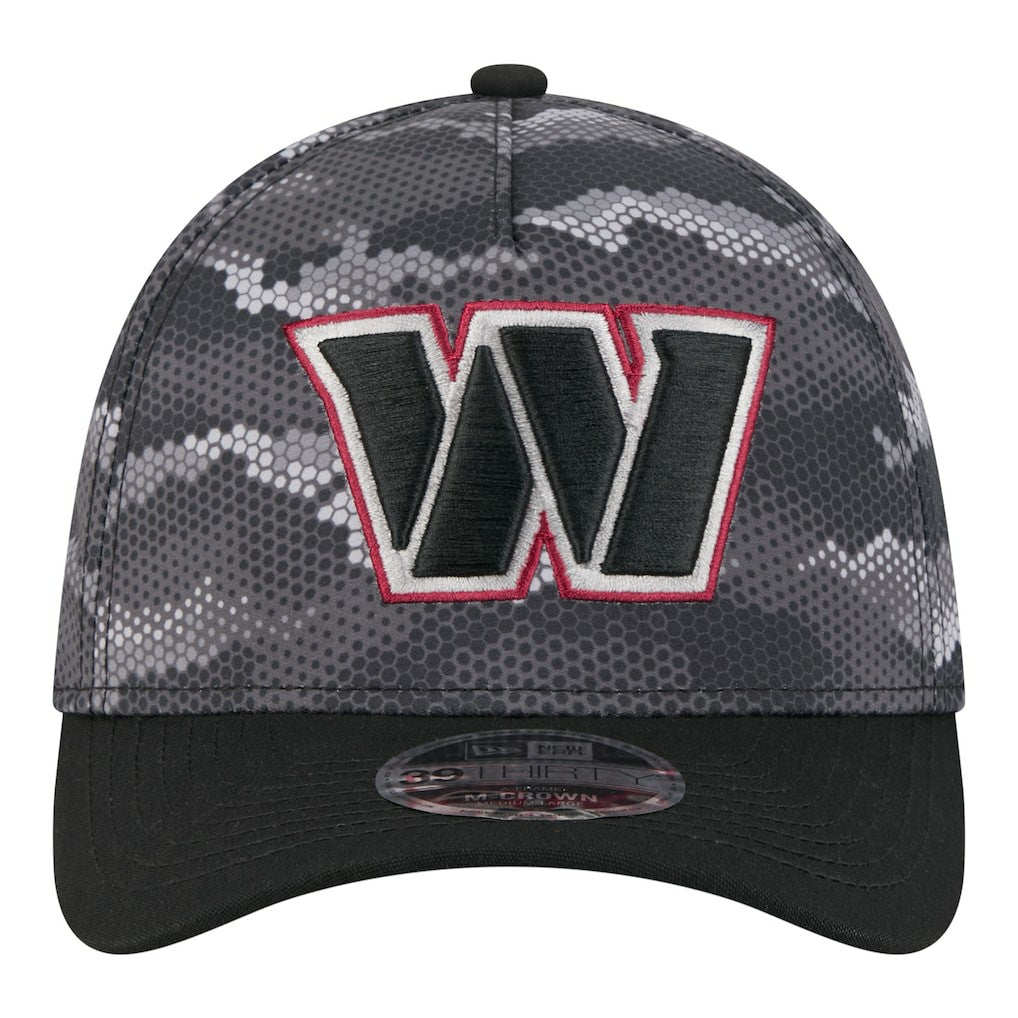 Camo A-Frame 39THIRTY Flex Hat - Washington Commanders Hats