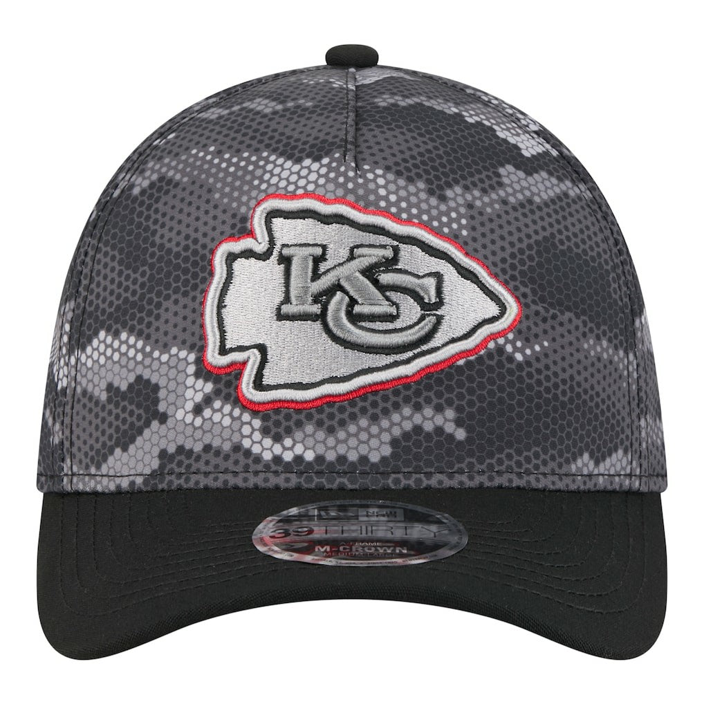 Camo A-Frame 39THIRTY Flex Hat - Kansas City Chiefs Hats