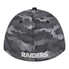 Camo A-Frame 39THIRTY Flex Hat - Las Vegas Raiders Hats