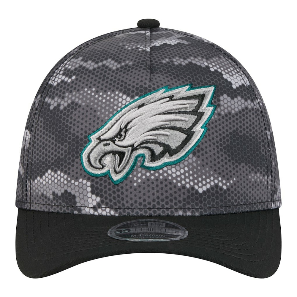 Camo A-Frame 39THIRTY Flex Hat - Philadelphia Eagles Hats