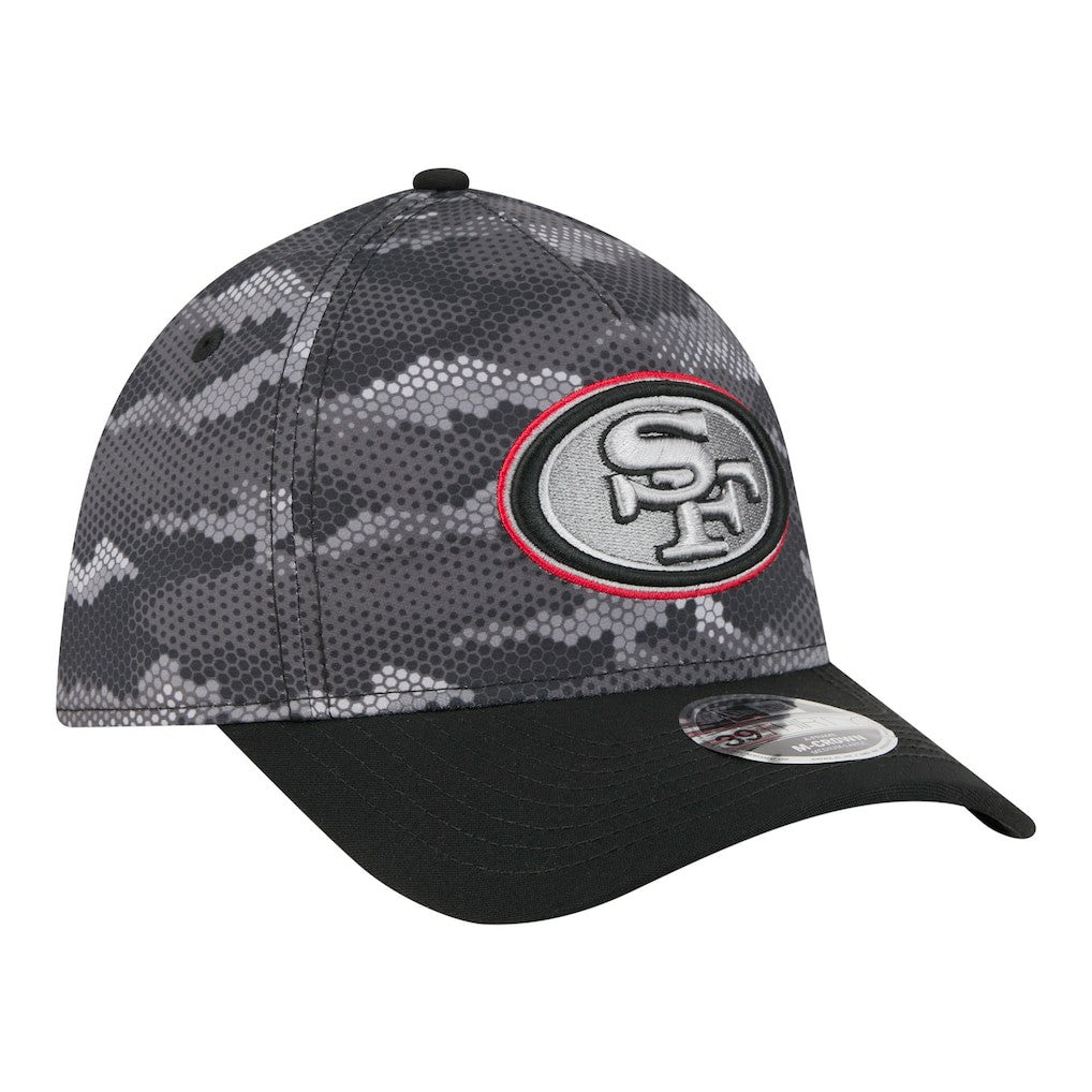 Camo A-Frame 39THIRTY Flex Hat - San Francisco 49ers Hats