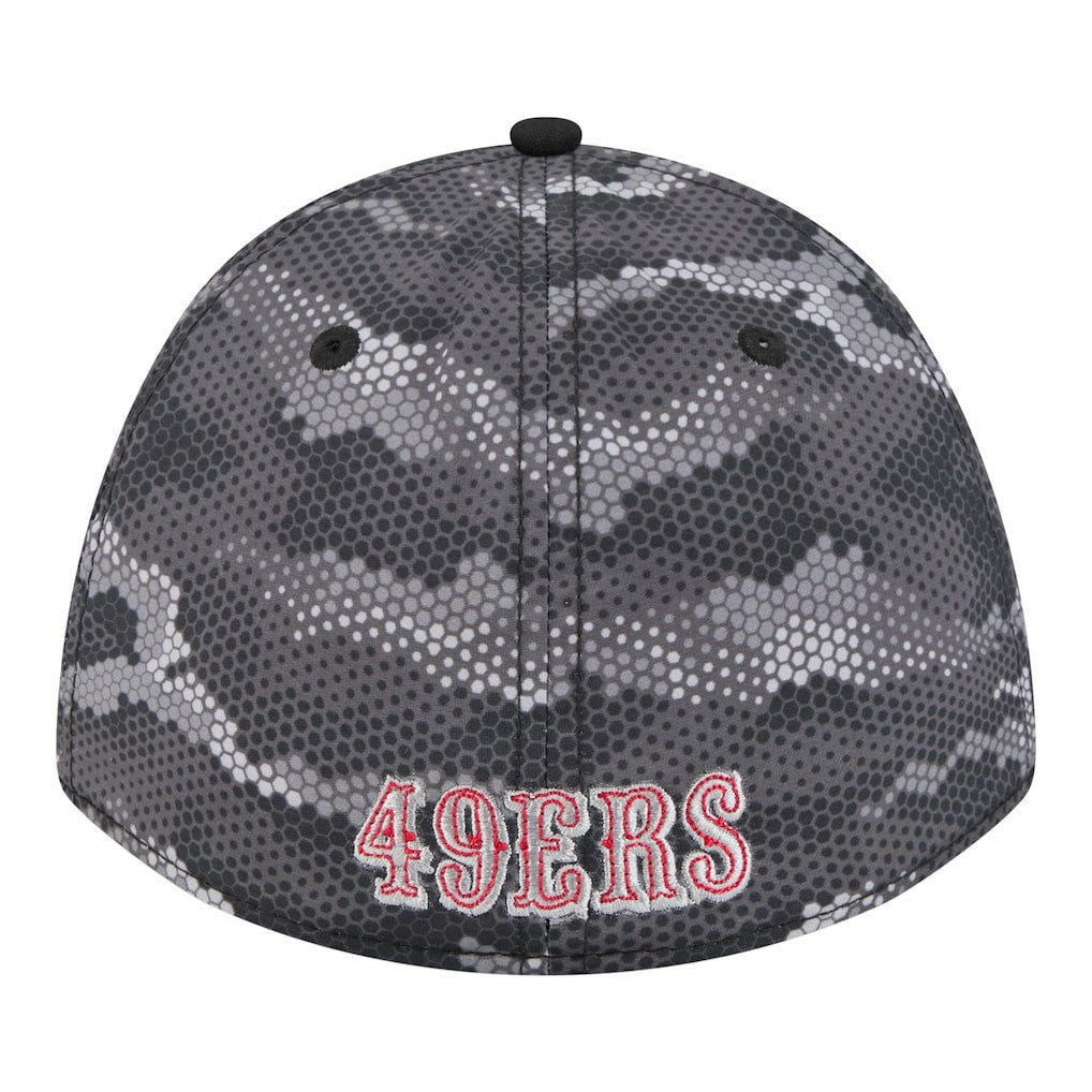 Camo A-Frame 39THIRTY Flex Hat - San Francisco 49ers Hats