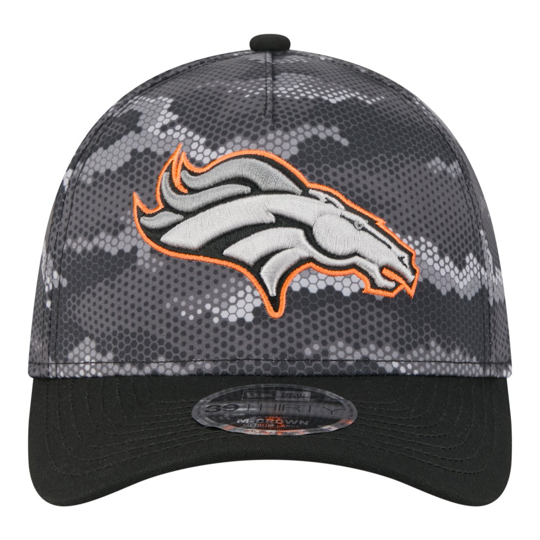 Camo A-Frame 39THIRTY Flex Hat - Denver Broncos Hats