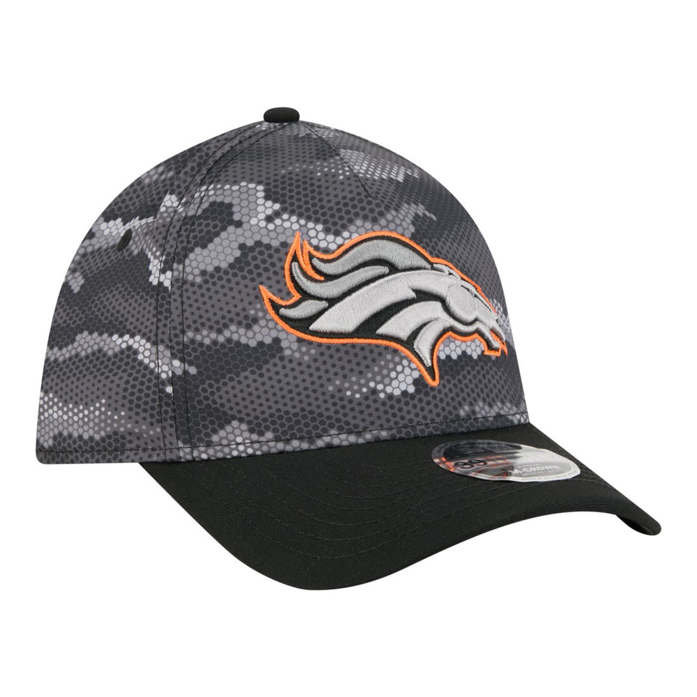 Camo A-Frame 39THIRTY Flex Hat - Denver Broncos Hats