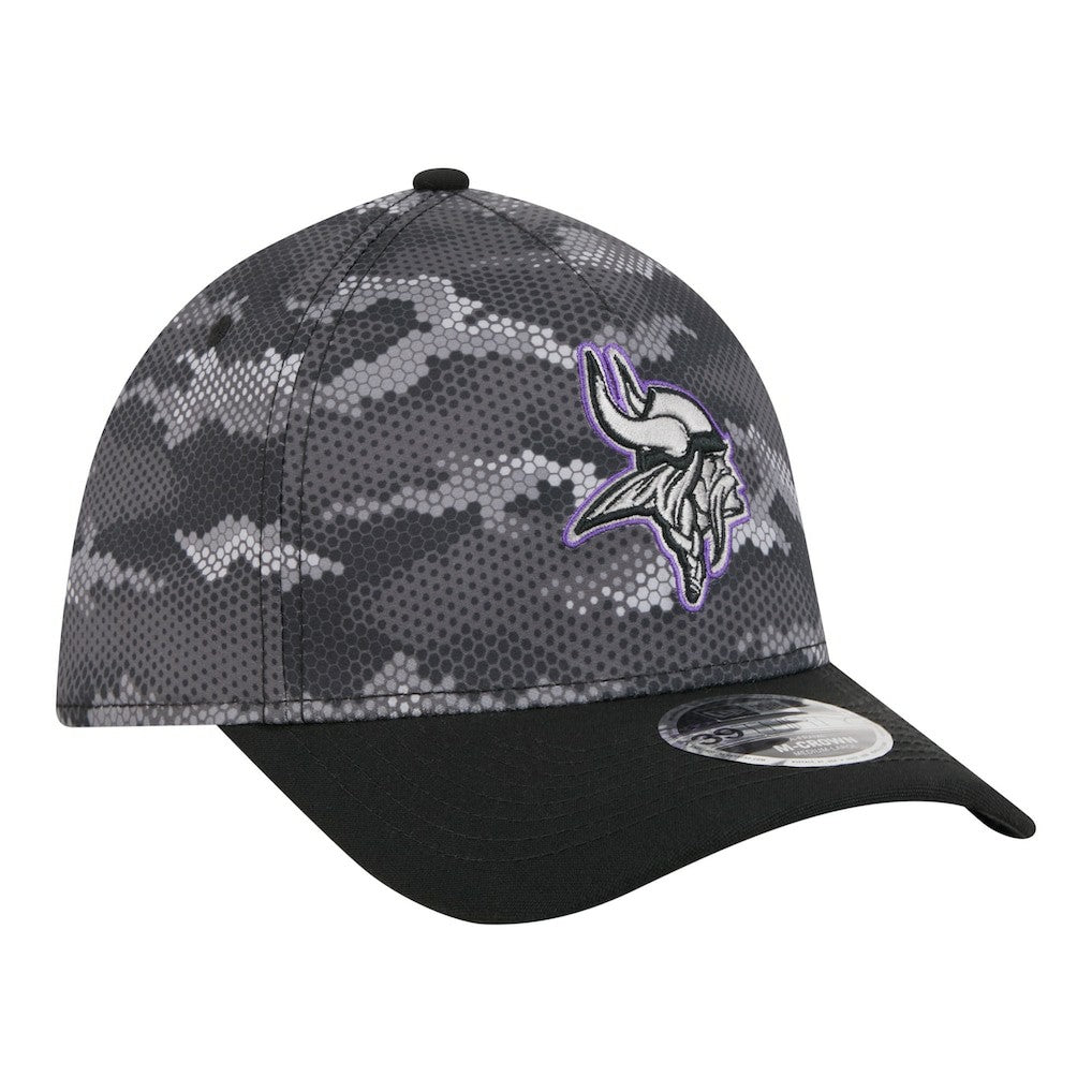 Camo A-Frame 39THIRTY Flex Hat - Minnesota Vikings Hats
