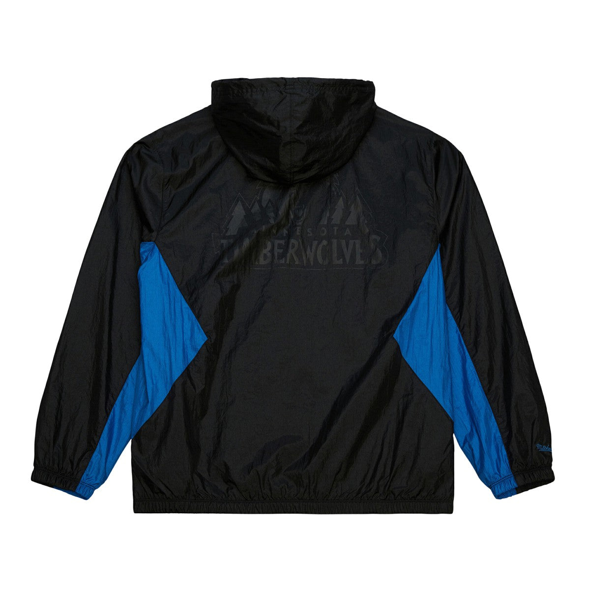 Mitchell & Ness Minnesota Timberwolves Playmaker Full-Zip Hooded Windbreaker Jacket